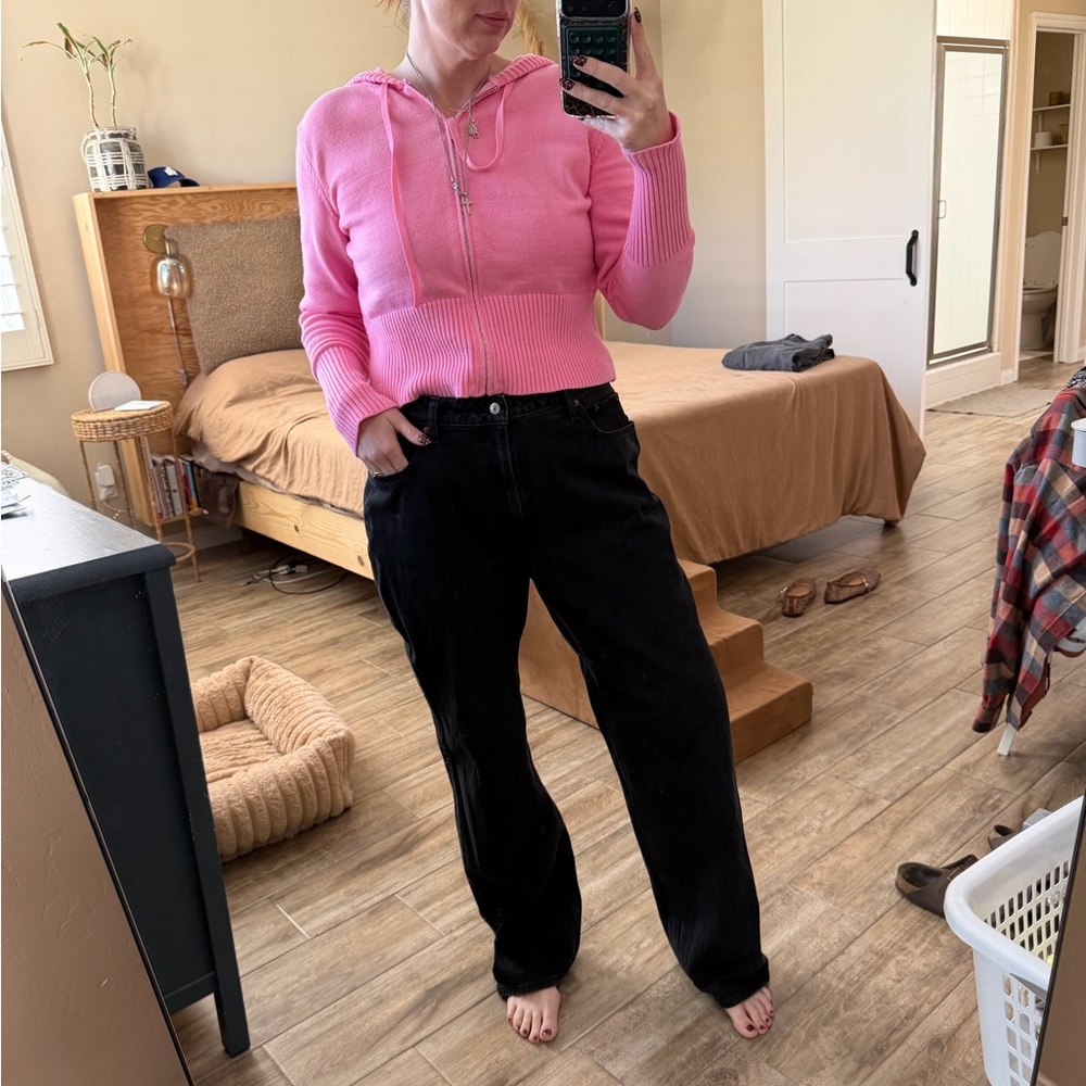 Abercrombie & Fitch Black High-Rise Jeans